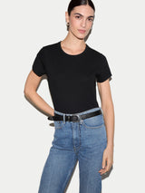 Fine Cotton Baby T-shirt | Black