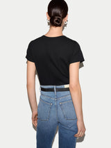 Fine Cotton Baby T-shirt | Black