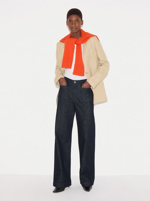 Rhea Patch Pocket Jean | Indigo
