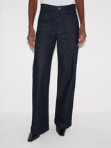 Rhea Patch Pocket Jean | Indigo