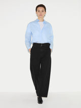 Turner Belted Barrel Leg Jean | Black