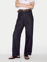 Greenwich Barrel Leg Jean | Indigo