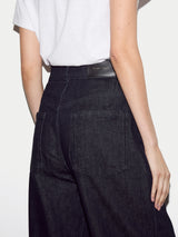 Greenwich Barrel Leg Jean | Indigo