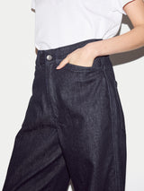 Greenwich Barrel Leg Jean | Indigo