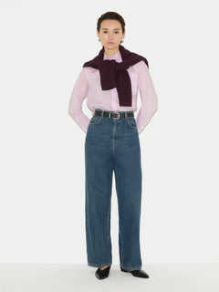 Lucia High Waisted Jean | Vintage Mid Blue