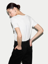 Supima Cotton Crew Neck T-shirt | White