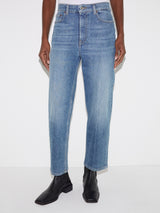 Carter Straight Leg Jean | Mid Blue