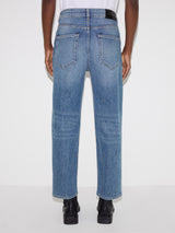 Carter Straight Leg Jean | Mid Blue