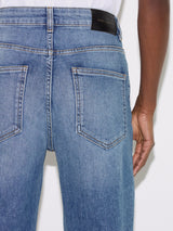 Carter Straight Leg Jean | Mid Blue