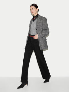Rhea Patch Pocket Jean | Black