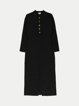Stretch Knitted Dress | Black