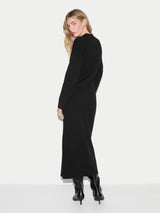 Stretch Knitted Dress | Black