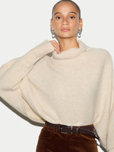 Donegal Poncho Jumper | Cream